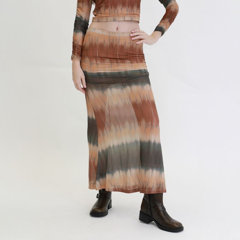 DENIMLAB - Falda Larga Mujer Denimlab