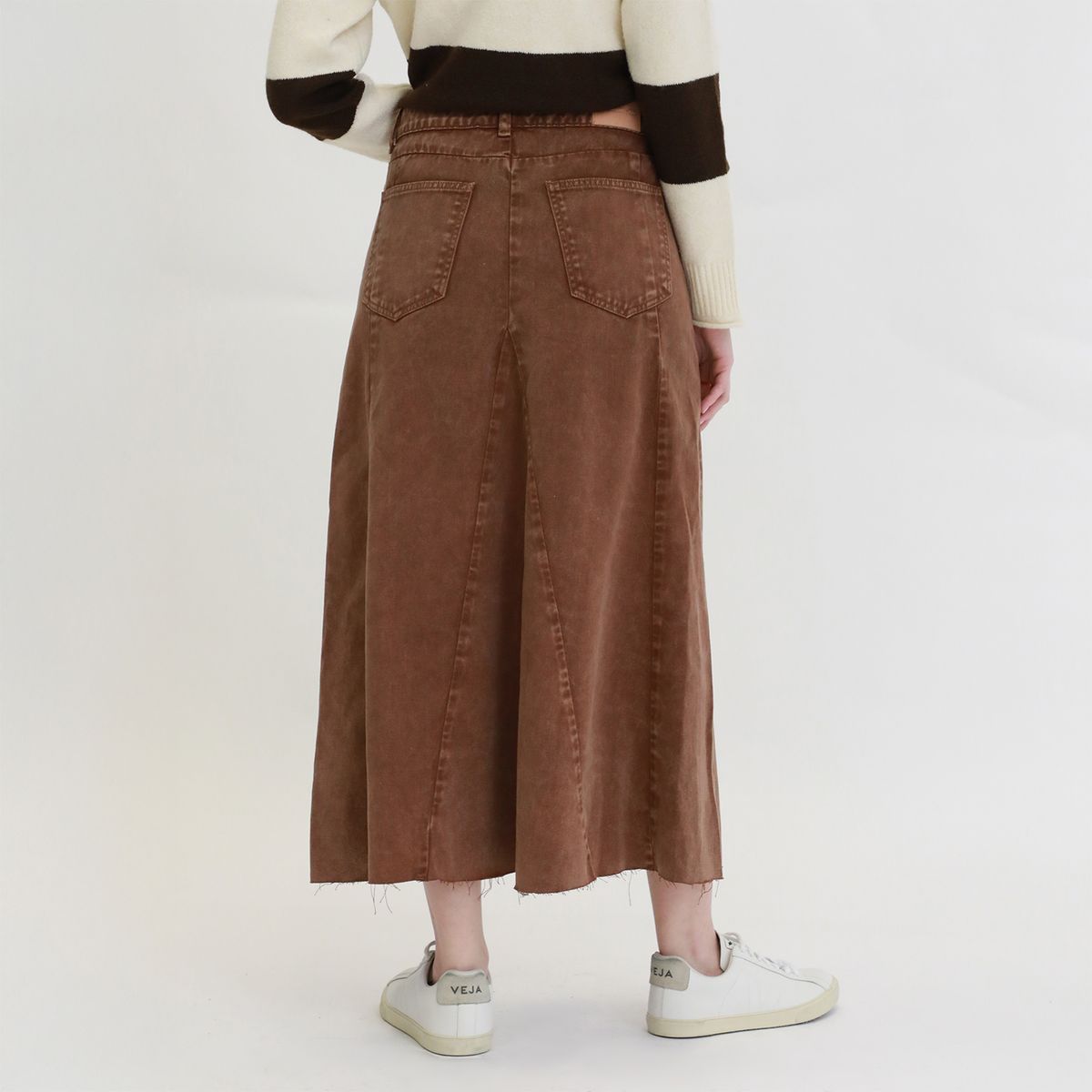 DENIMLAB - Falda Larga Mujer Denimlab