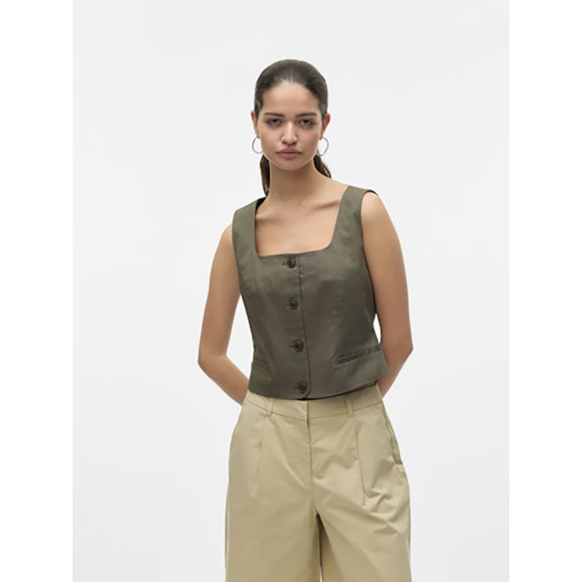 VERO MODA - Chaleco Casual Mujer Vero Moda