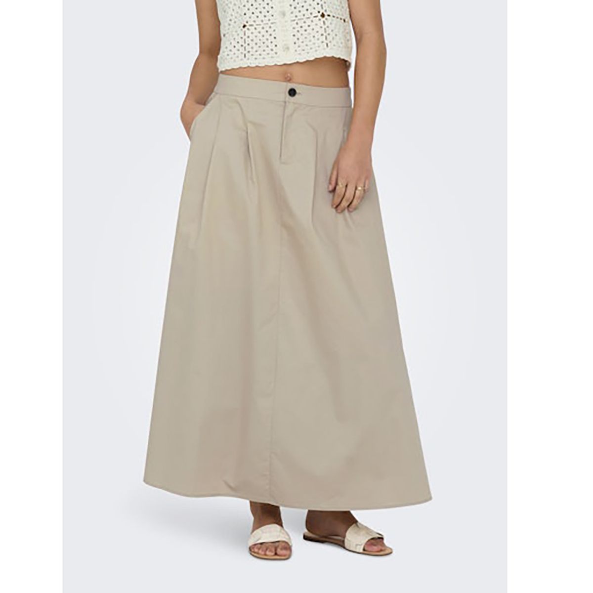 ONLY - Falda Larga Casual Mujer Only