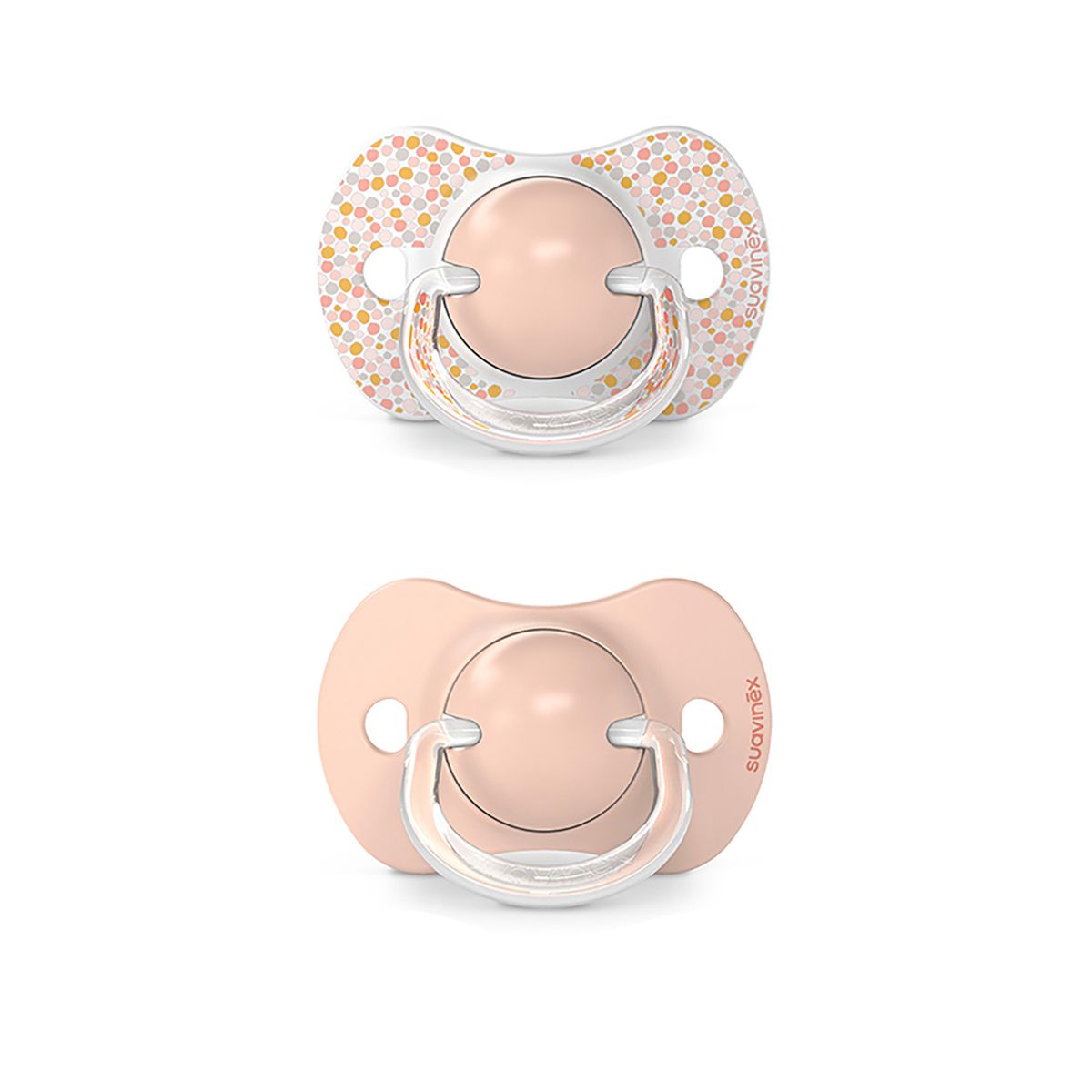 SUAVINEX - Chupón Con Tetina Fisiológica Sx Pro - Dreams Pink 6-18 M X 2 Unidades Suavinex  