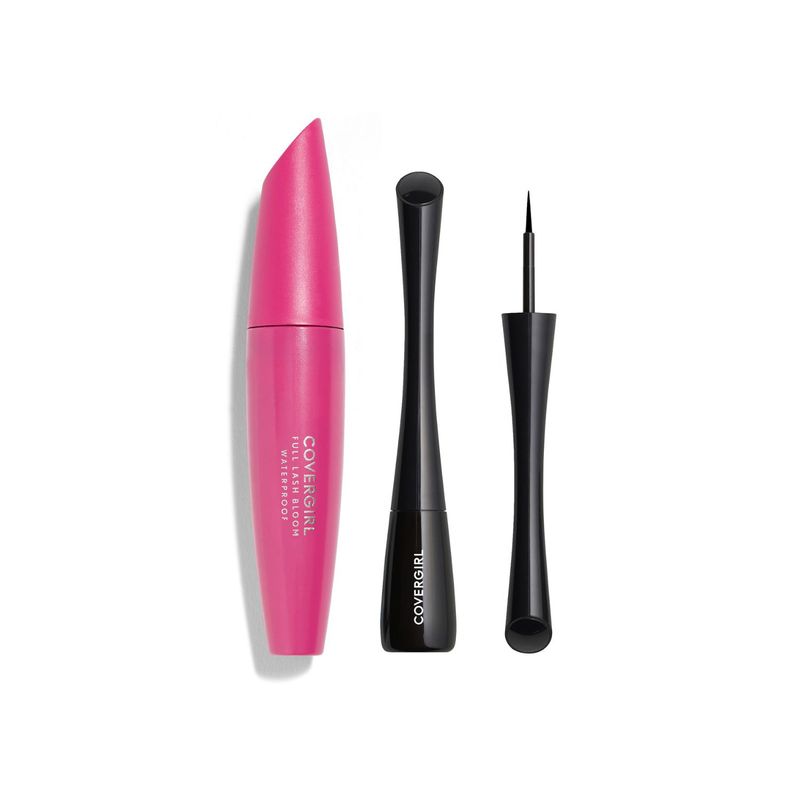 COVERGIRL - Pack Máscara Full Lash Bloom Wp + Delineador Get In Line Black Vinyl