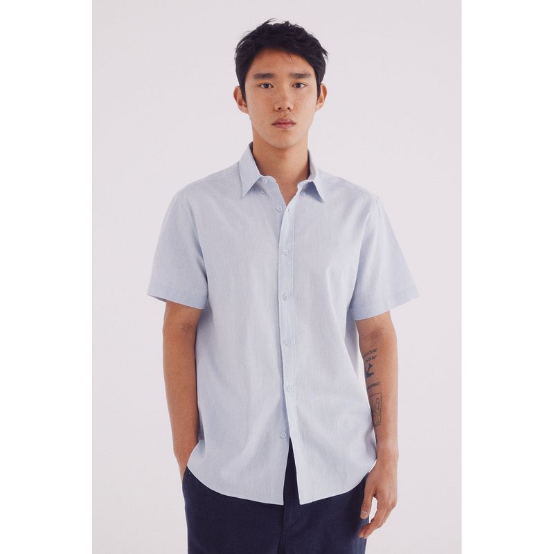 SPRINGFIELD - Camisa Algodón Casual Hombre Springfield