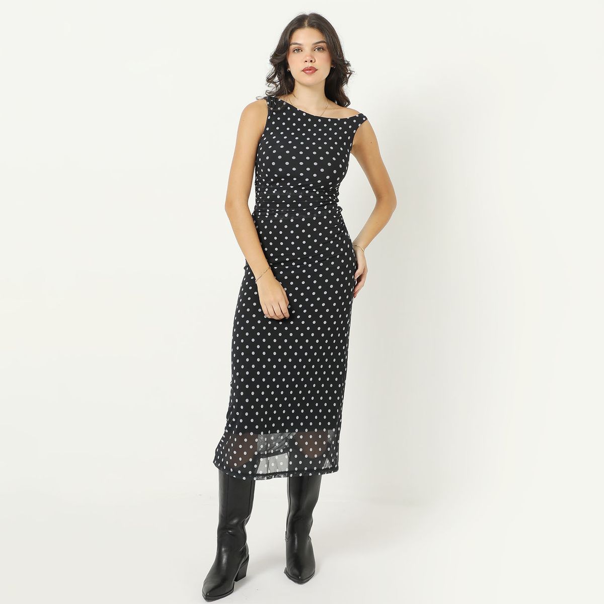 SYBILLA - Vestido Largo Casual Mujer Sybilla