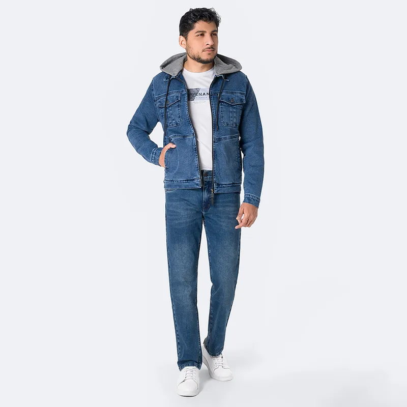 PIONIER - Casaca Denim Regular Hombre Pionier