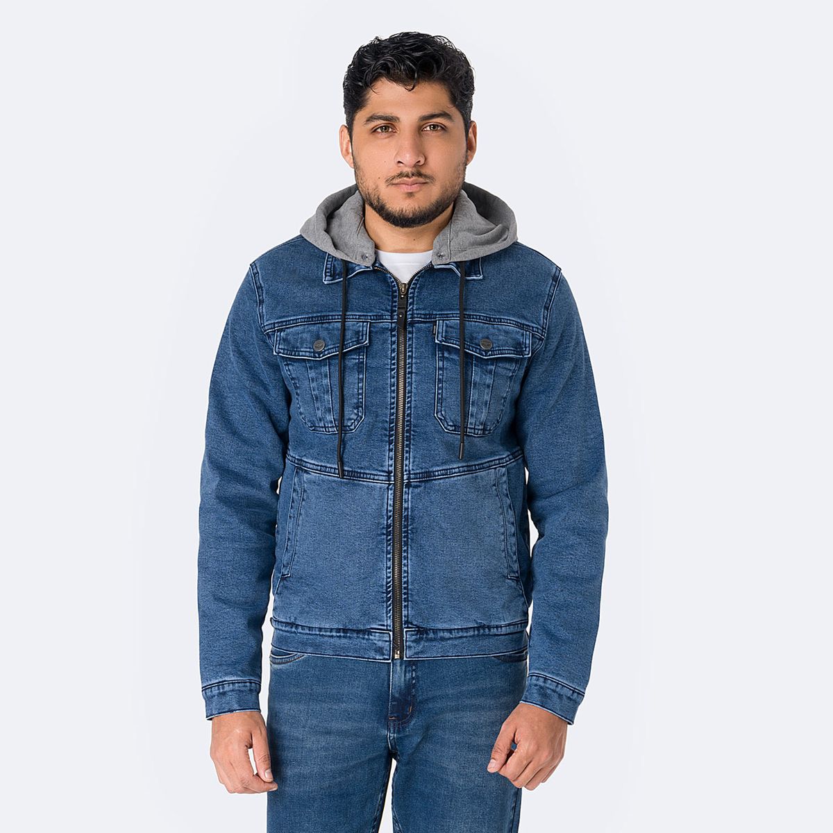 PIONIER - Casaca Denim Regular Hombre Pionier