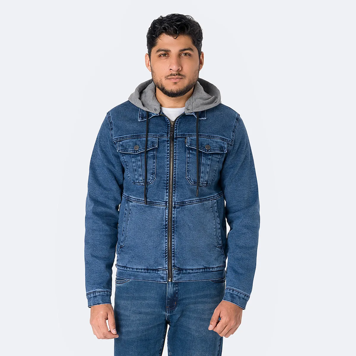 PIONIER - Casaca Denim Regular Hombre Pionier