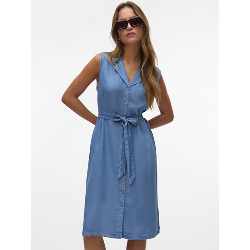 VERO MODA - Vestido Largo Casual Mujer Vero Moda