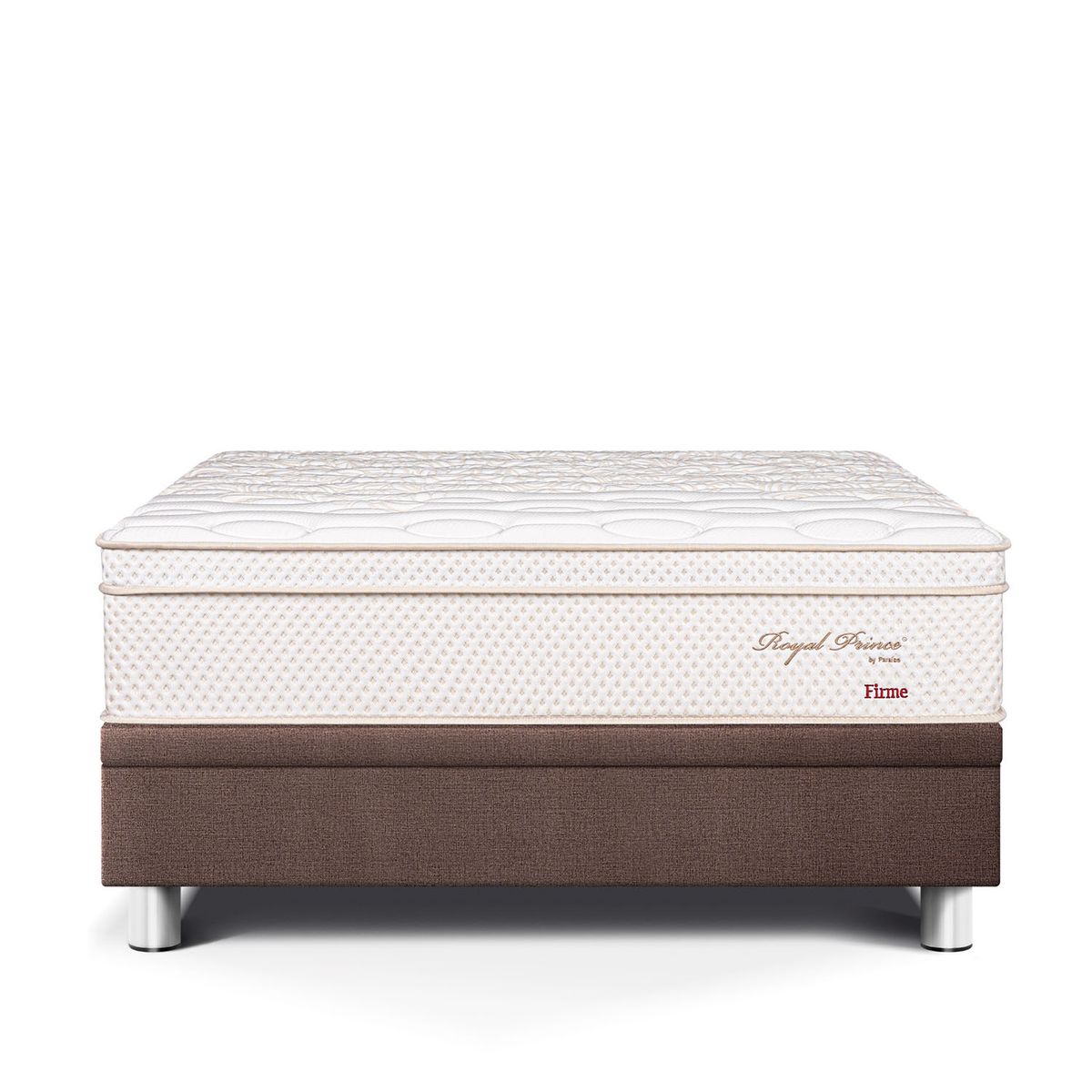 PARAISO - Cama Boxet Royal Prince Firme 1.5 Plz + 1 Almohada Viscoelástica