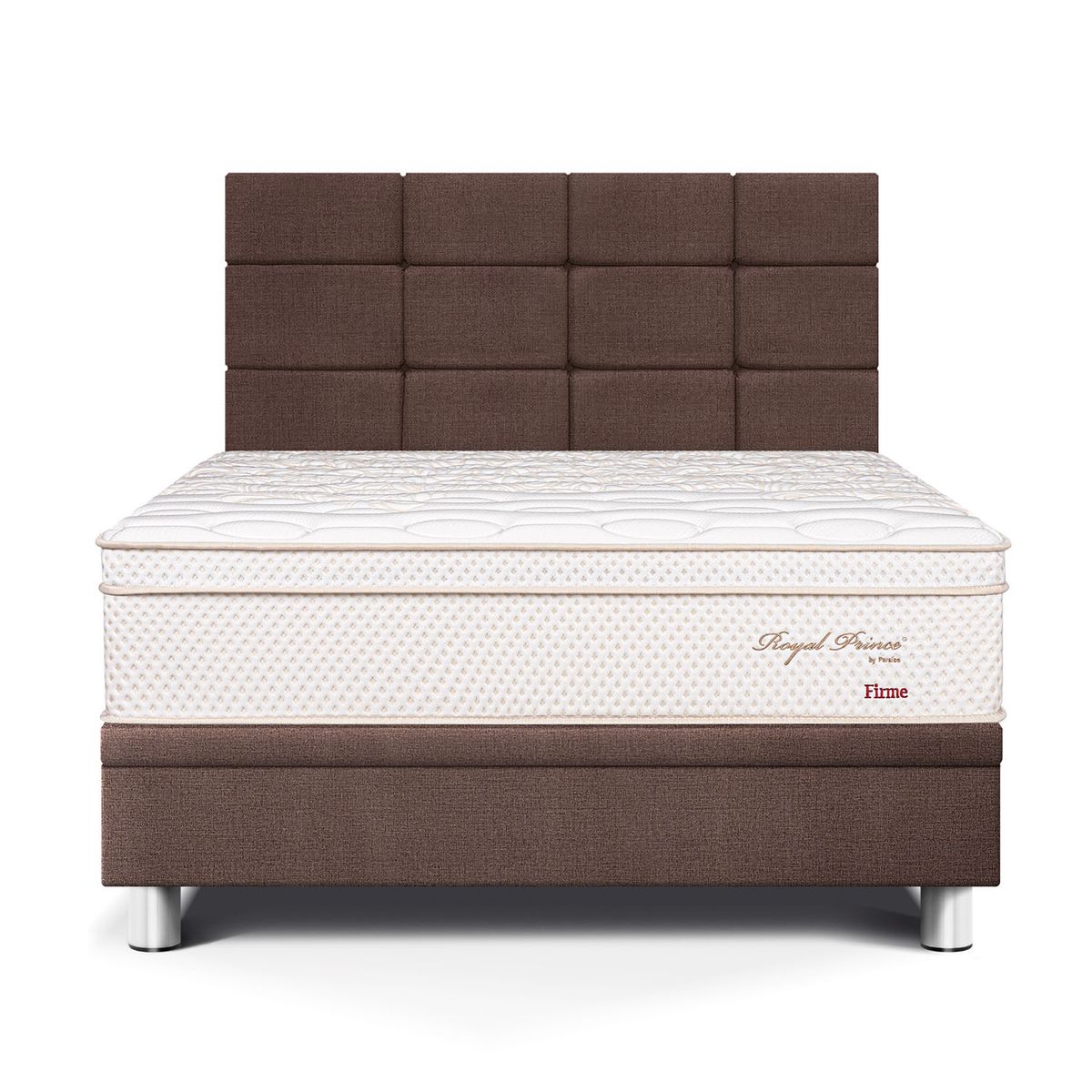 PARAISO - Dormitorio Boxet Royal Prince Firme Blocks 2 Plz + 2 Almohadas Viscoelásticas