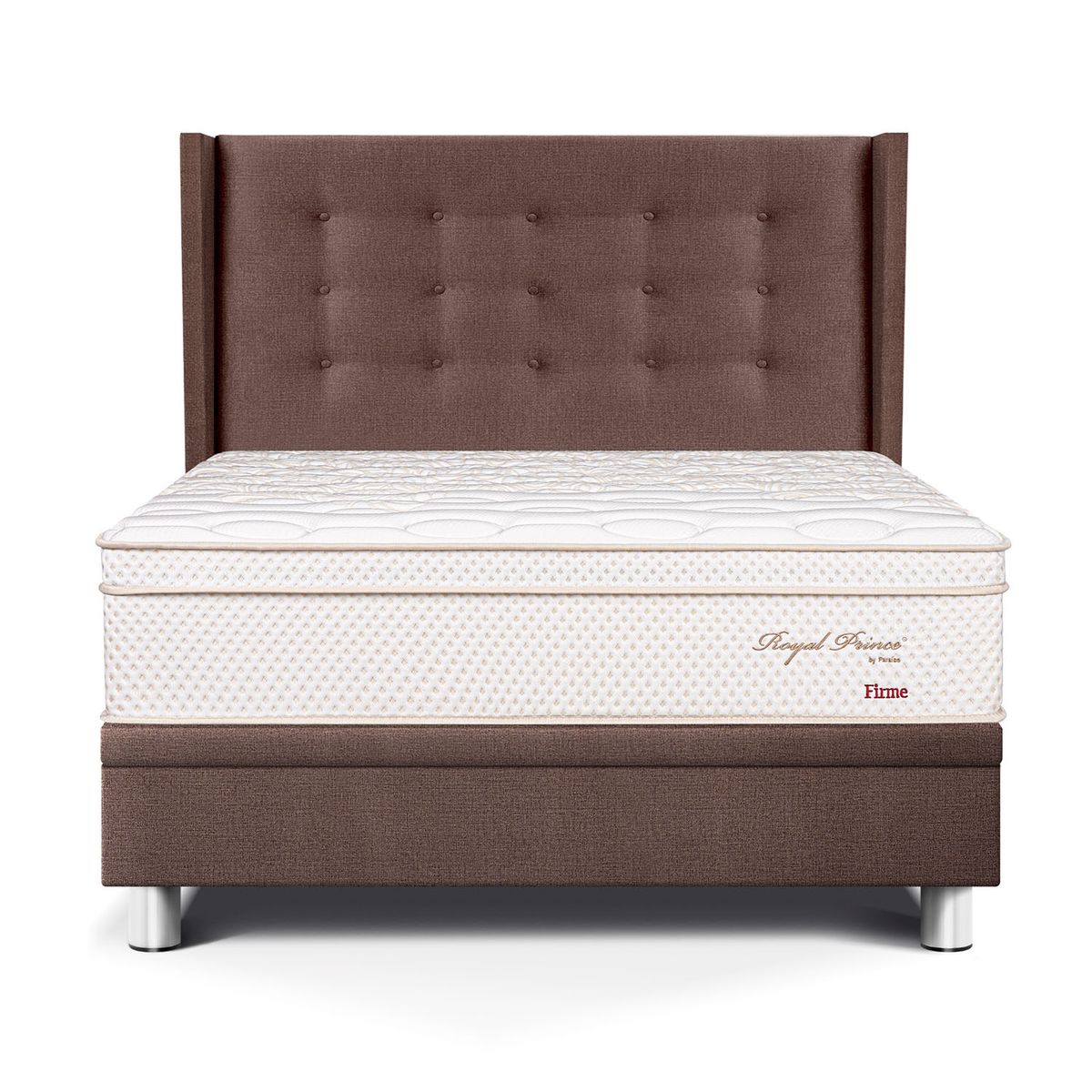 PARAISO - Dormitorio Boxet Royal Prince Firme Gold 2 Plz + 2 Almohadas Viscoelásticas