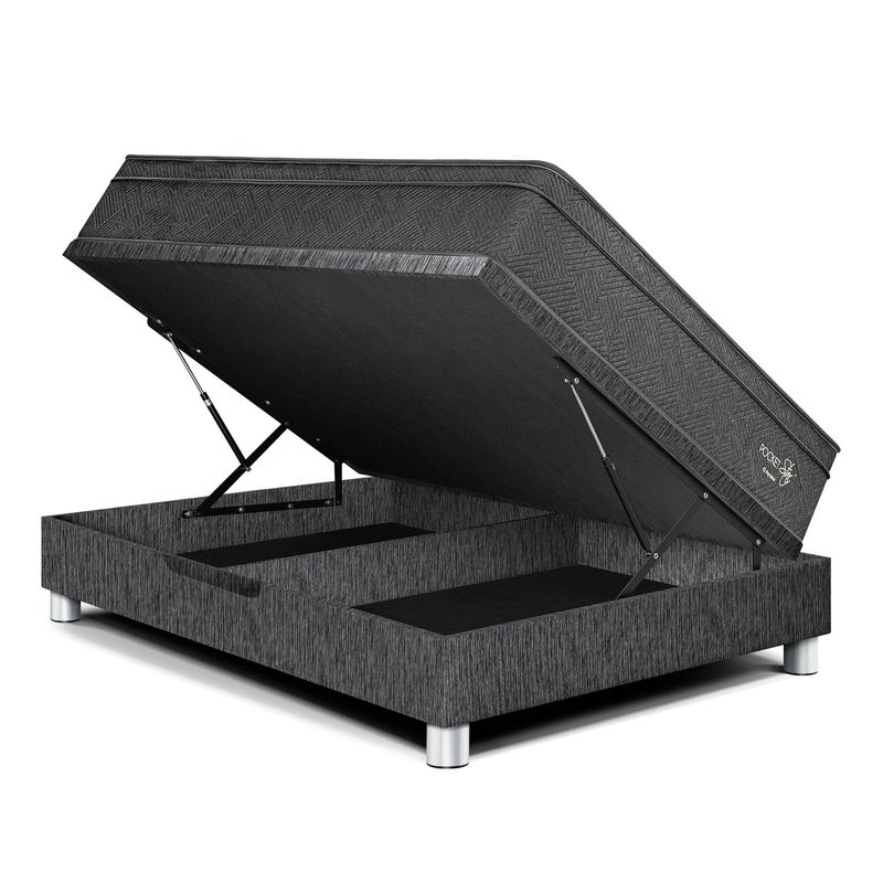 PARAISO - Cama Boxet Pocket Star 2 Plz + 2 Almohadas + 1 Protector