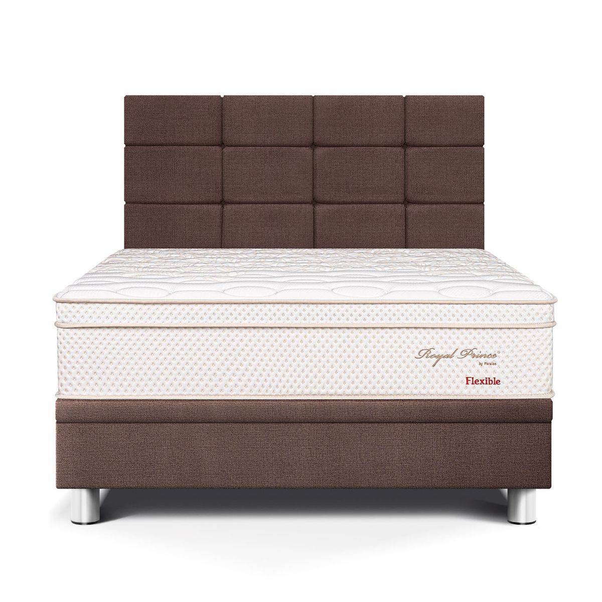 PARAISO - Dormitorio Boxet Royal Prince Flexible Blocks 2 Plz + 2 Almohadas Viscoelásticas