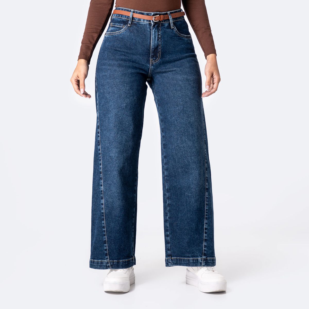 PIONIER - Jean Wide Leg Mujer Pionier