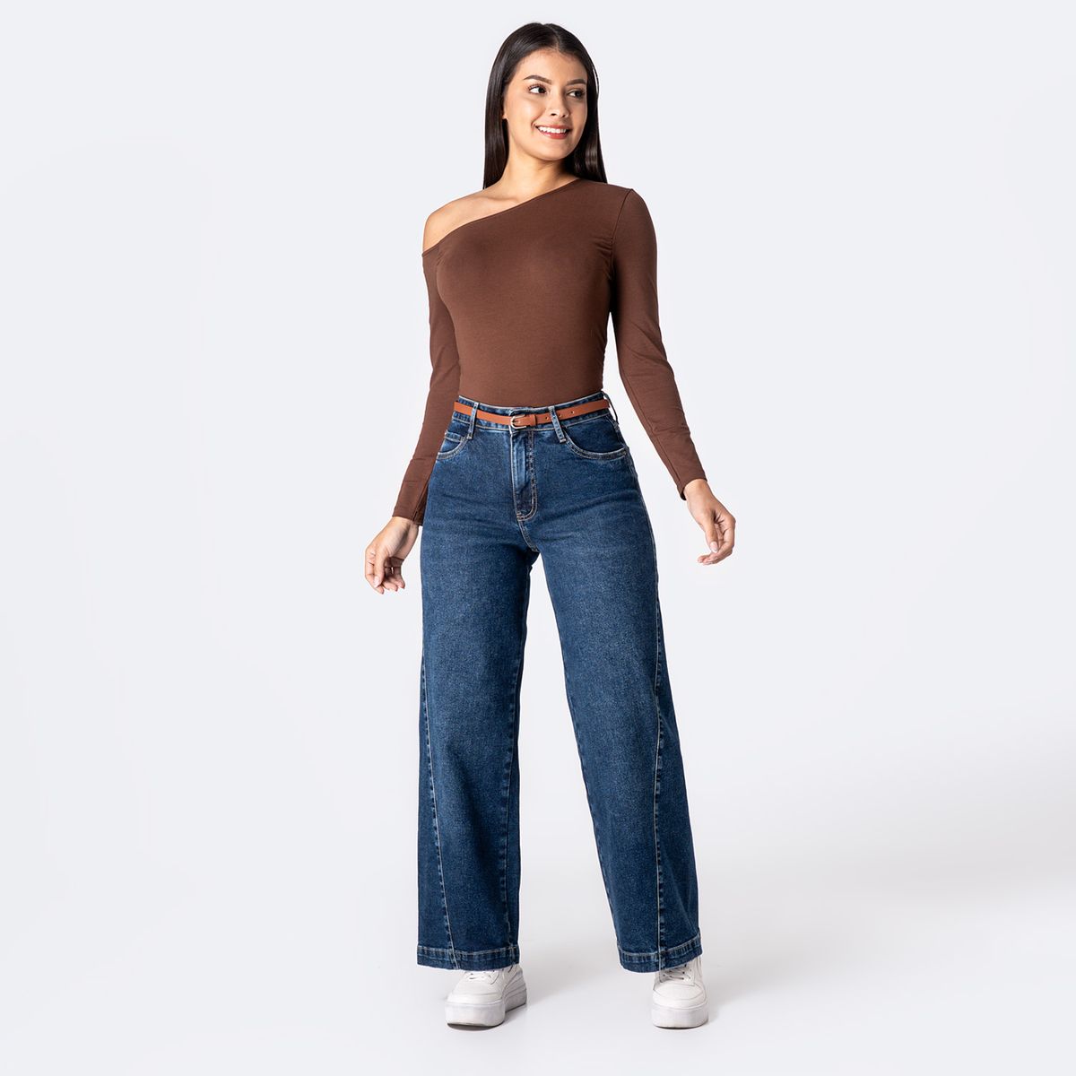 PIONIER - Jean Wide Leg Mujer Pionier