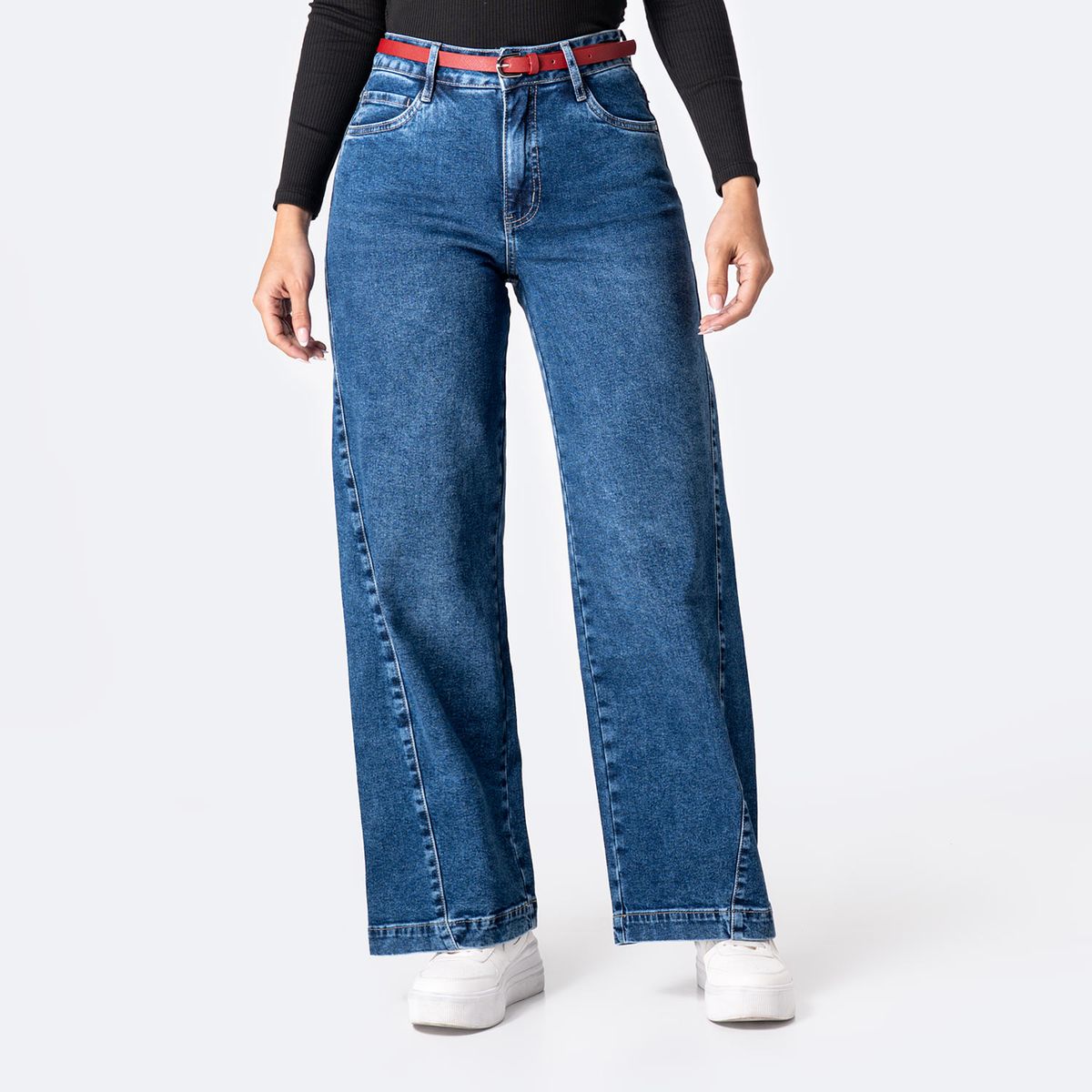 PIONIER - Jean Wide Leg Mujer Pionier