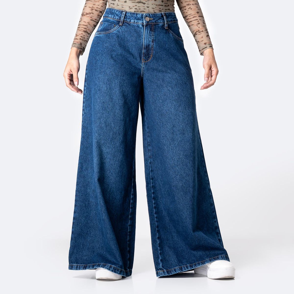 PIONIER - Jean Wide Leg Mujer Pionier