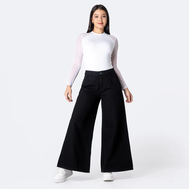 PIONIER - Jean Wide Leg Mujer Pionier