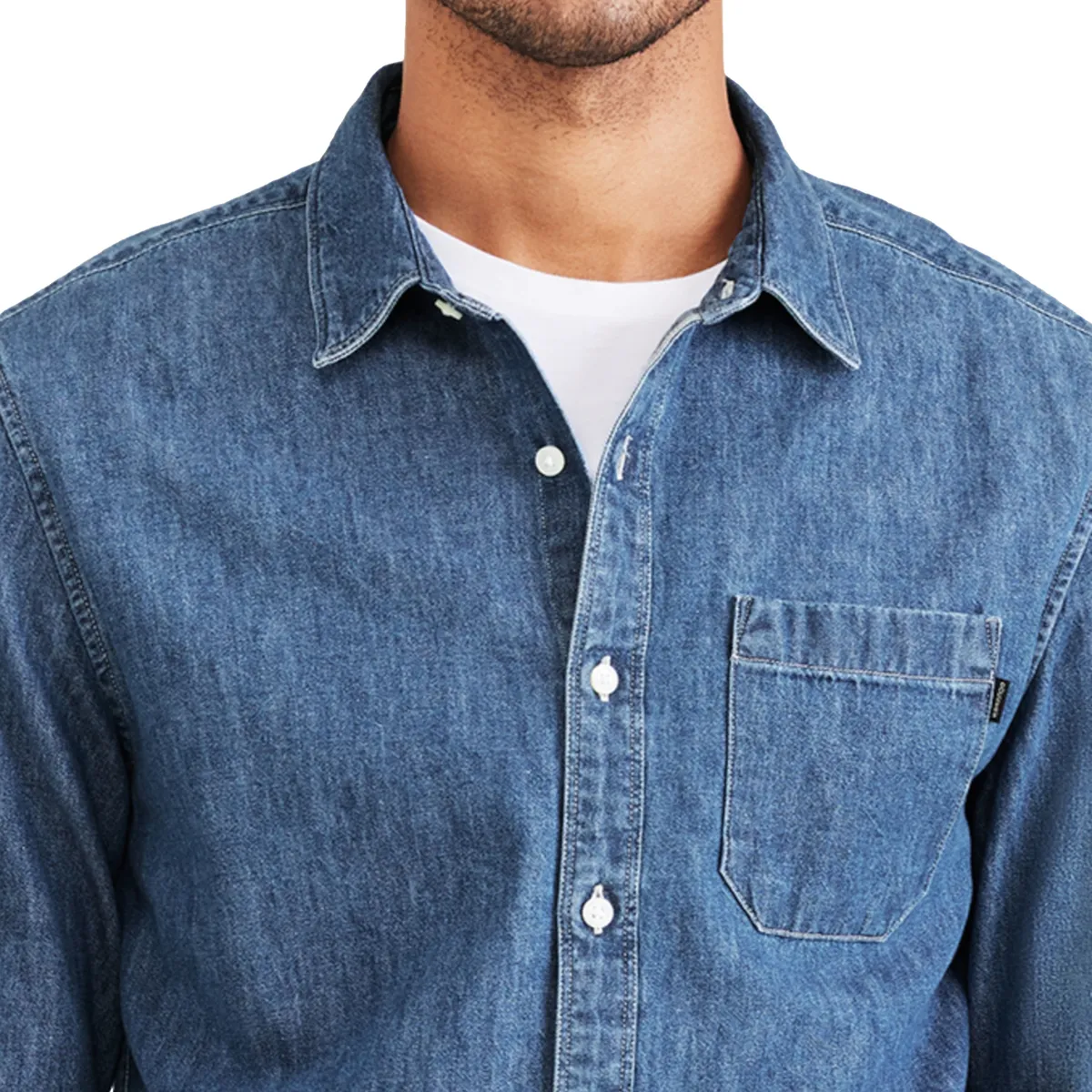 DOCKERS - Camisa 100% Algodón Regular Hombre Dockers