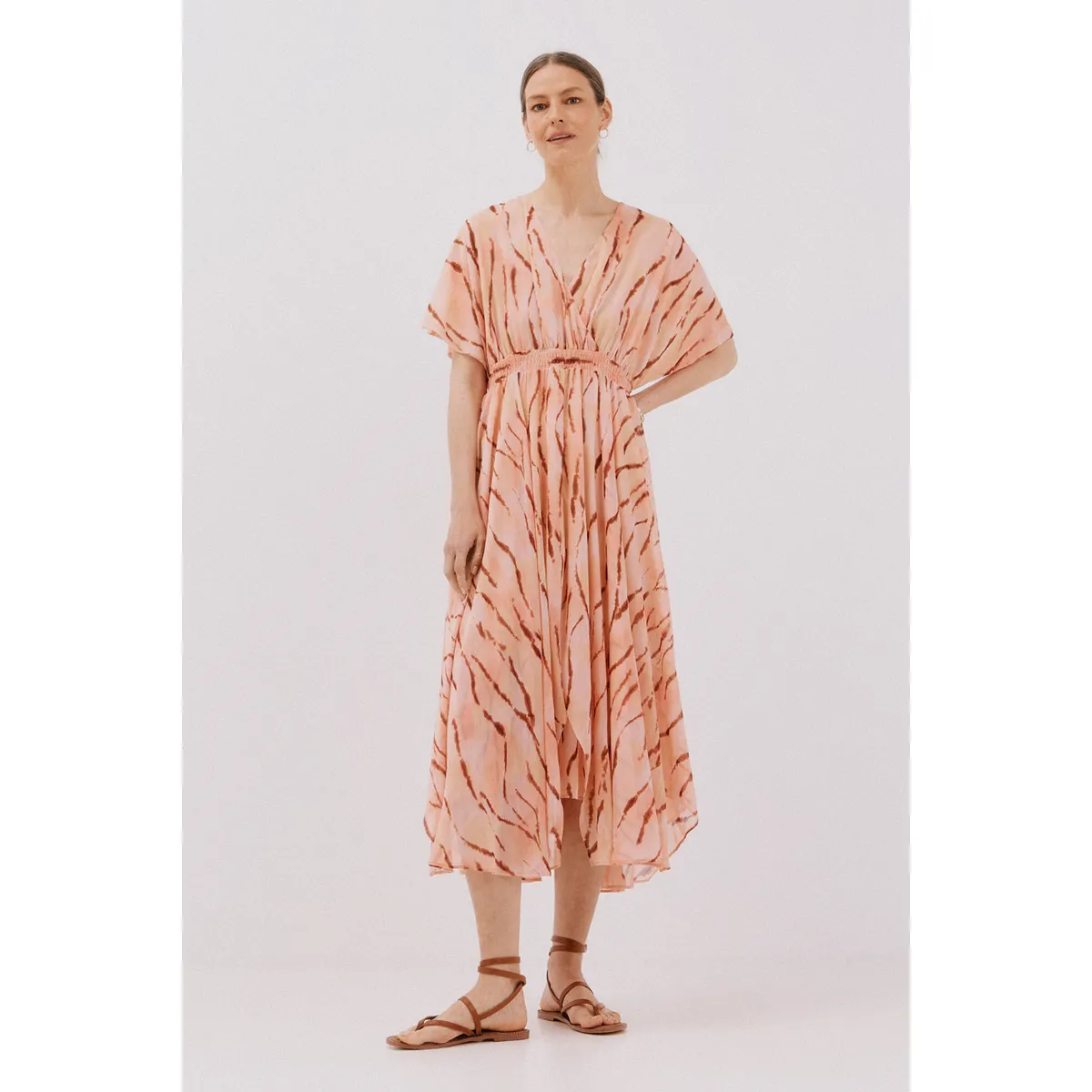 CORTEFIEL - Vestido Largo Casual Mujer Cortefiel