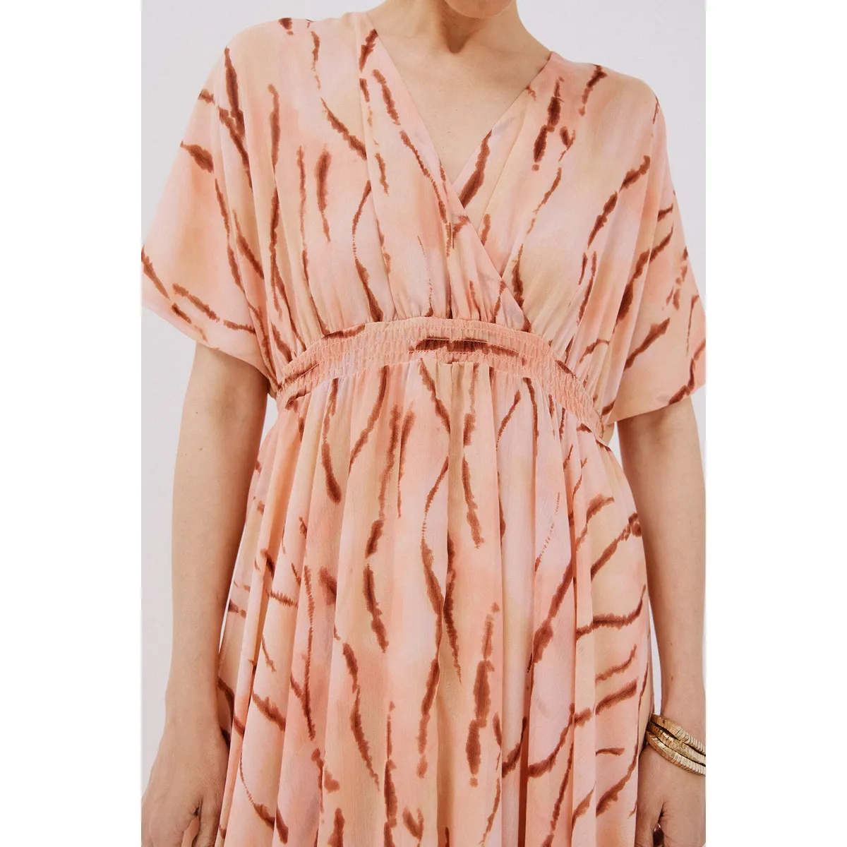 CORTEFIEL - Vestido Largo Casual Mujer Cortefiel