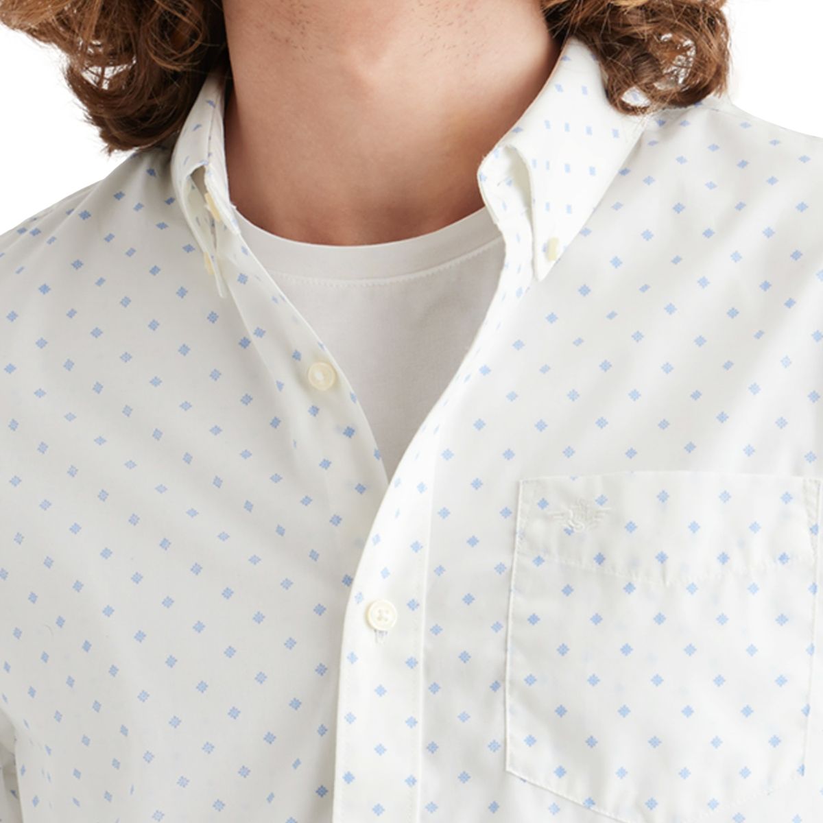 DOCKERS - Camisa 100% Algodón Regular Hombre Dockers