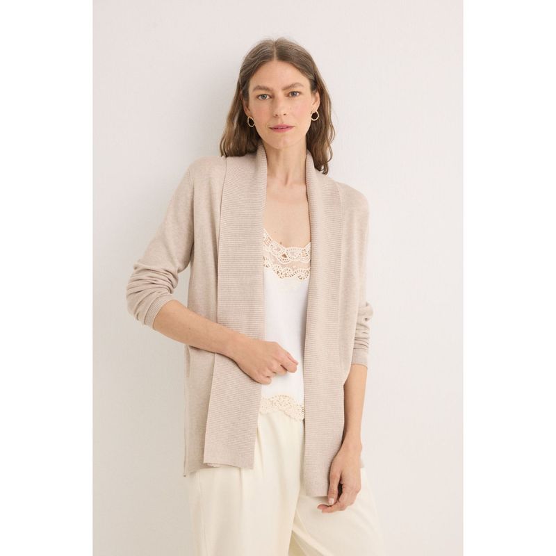 CORTEFIEL - Cardigan Casual Mujer Cortefiel