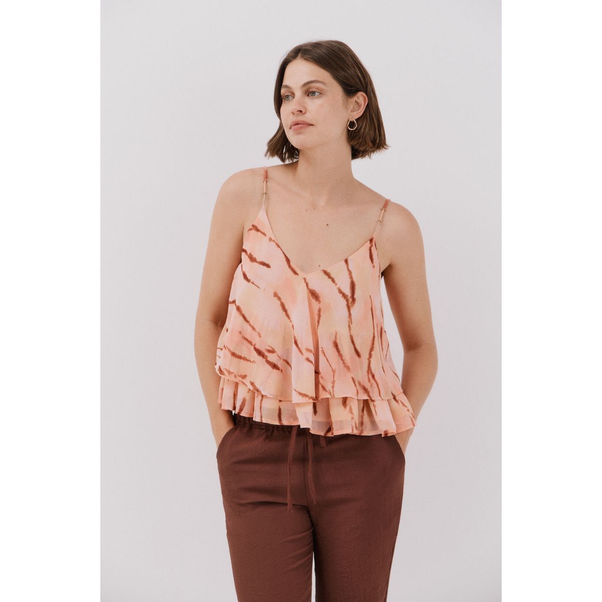 CORTEFIEL - Top Casual Mujer Cortefiel