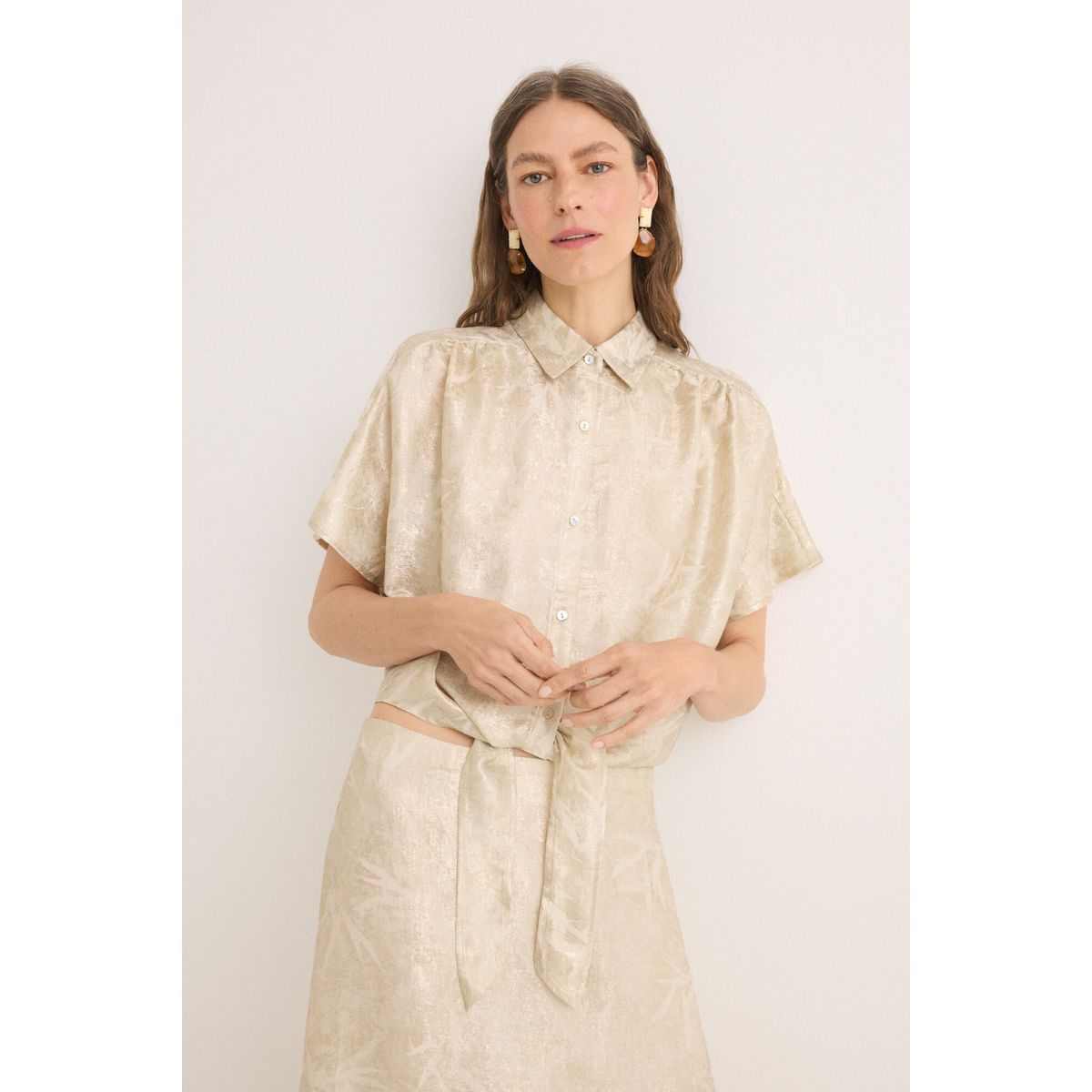 CORTEFIEL - Blusa Casual Mujer Cortefiel