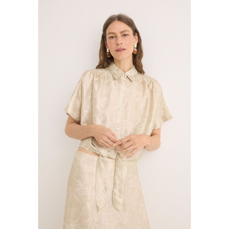 CORTEFIEL - Blusa Casual Mujer Cortefiel