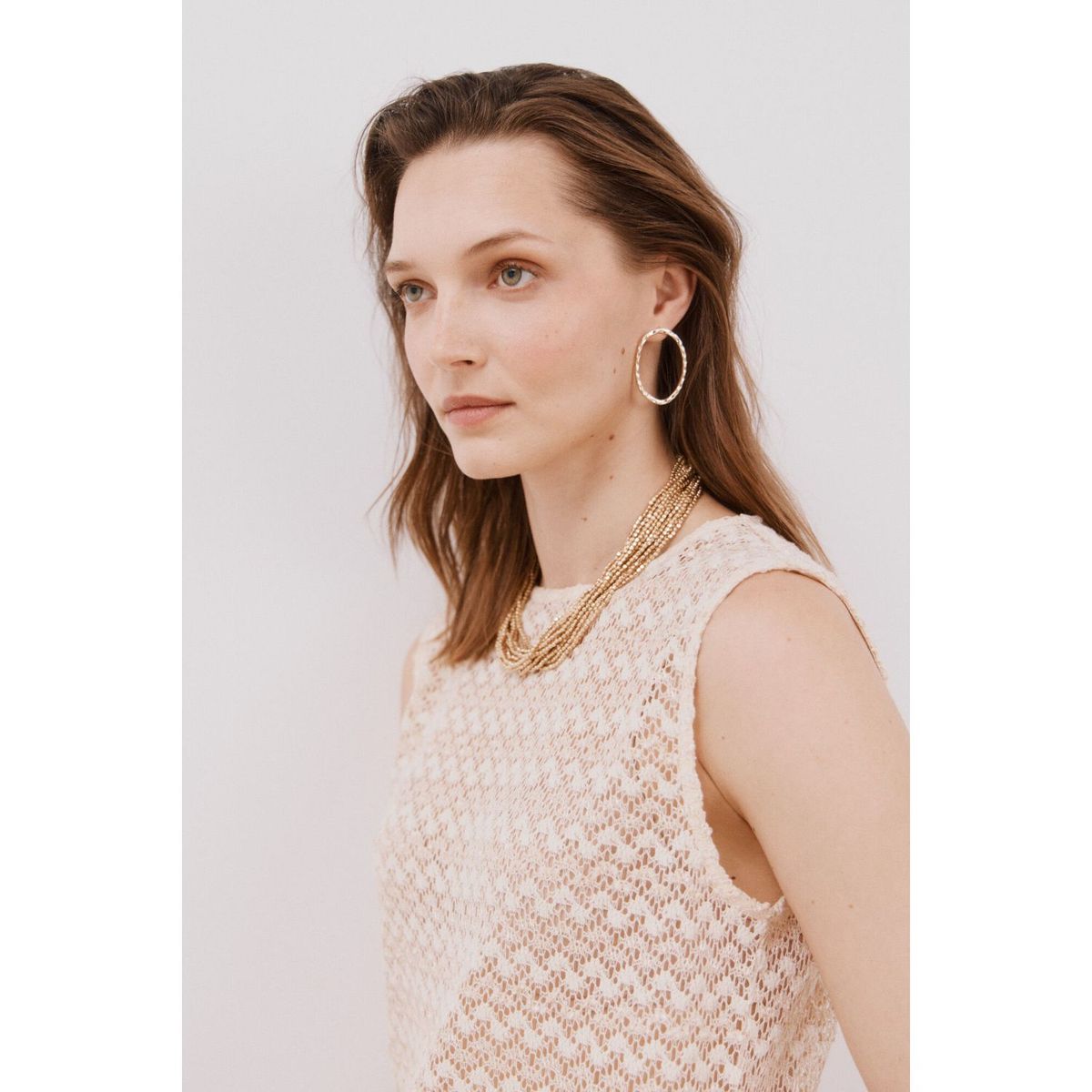 CORTEFIEL - Top Casual Mujer Cortefiel