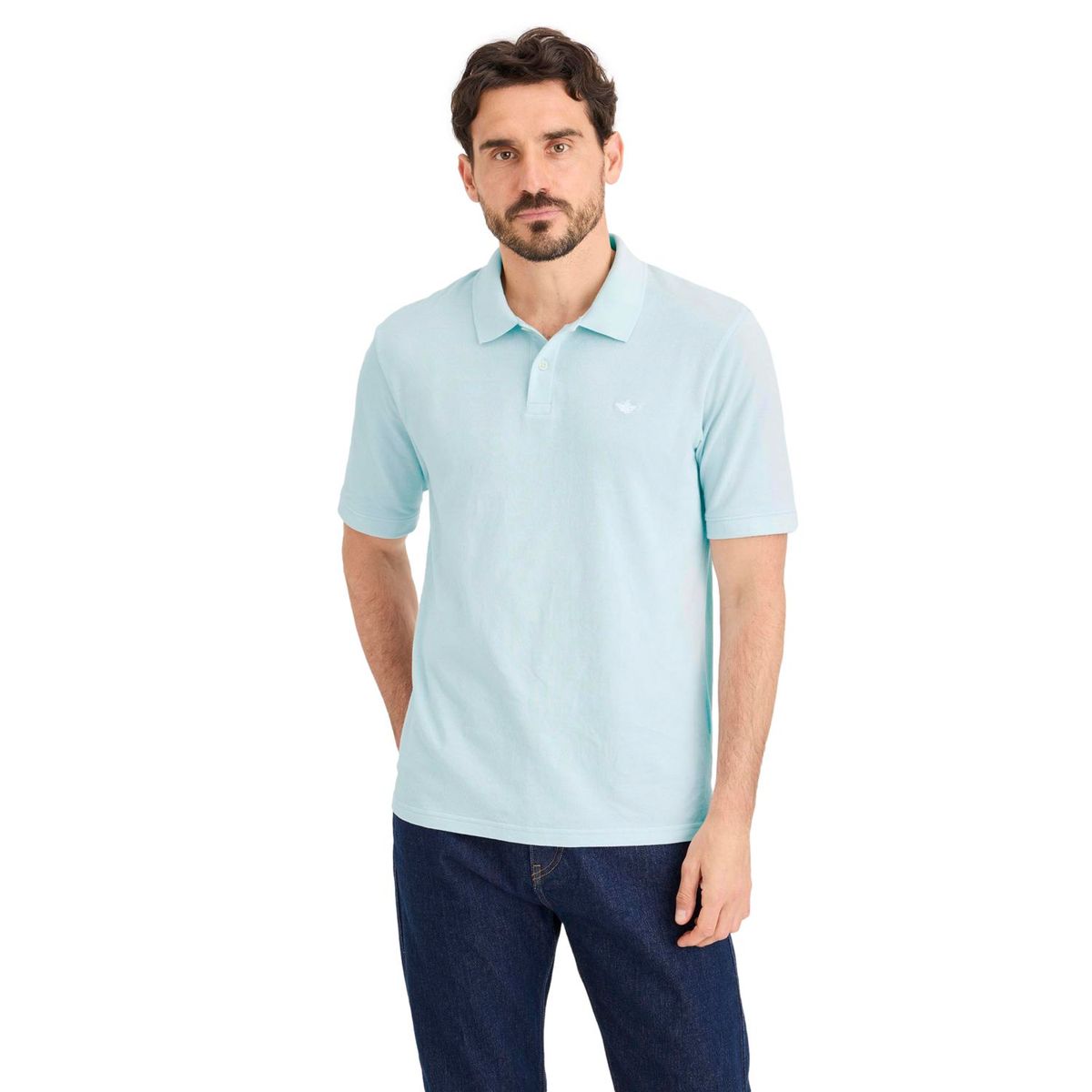 DOCKERS - Polo 100% Algodón Casual Hombre Dockers