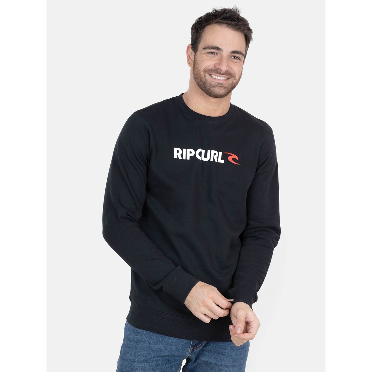 RIP CURL - Polera Cuello Redondo Algodón Hombre Rip Curl