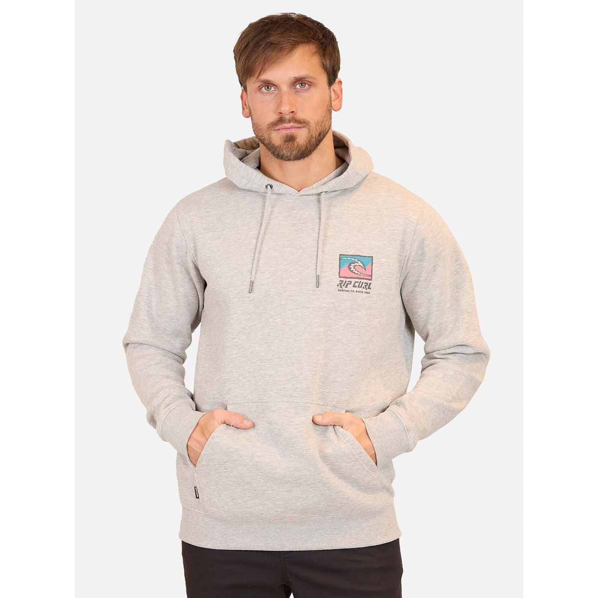 RIP CURL - Polera Canguro Algodón Hombre Rip Curl