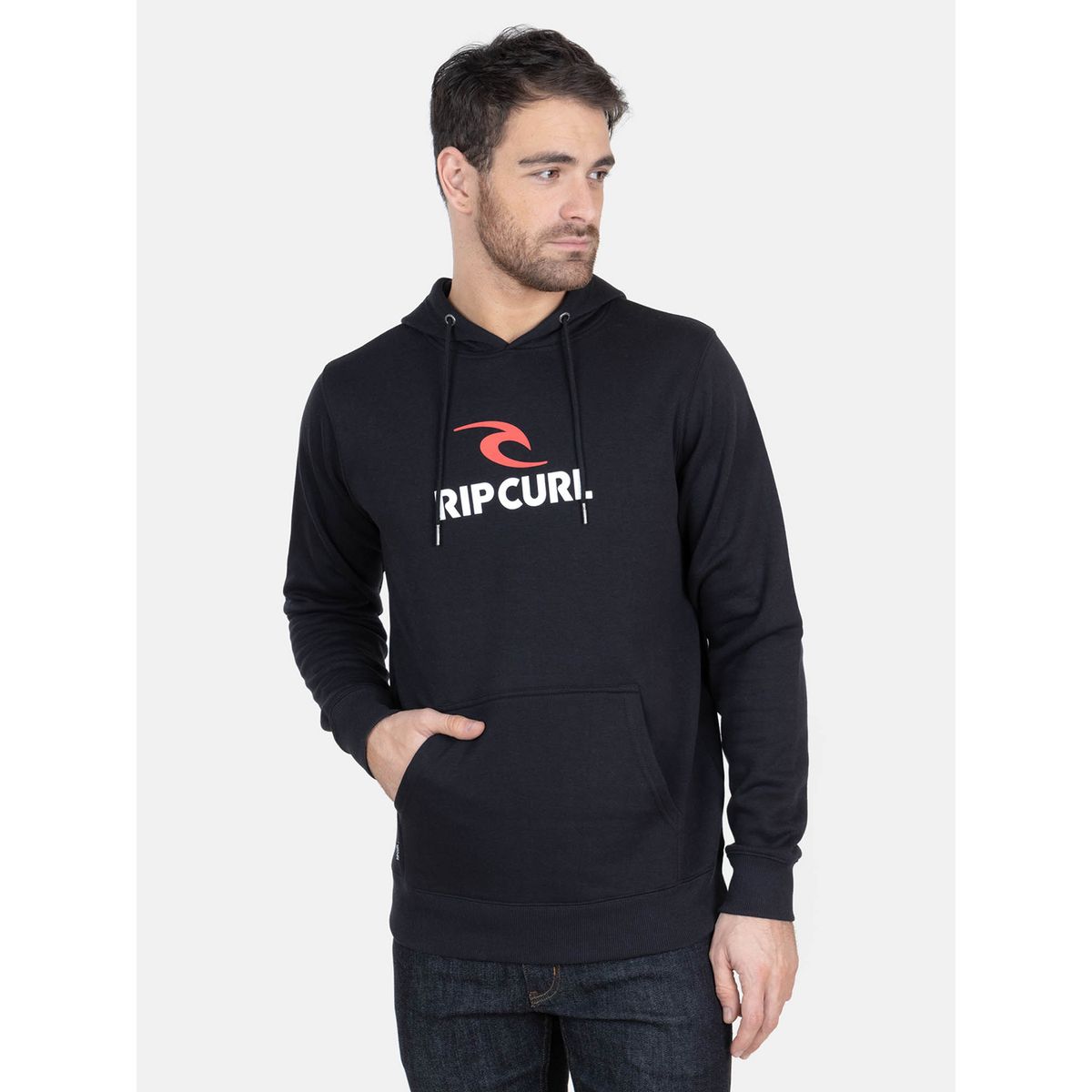 RIP CURL - Polera Canguro Algodón Hombre Rip Curl