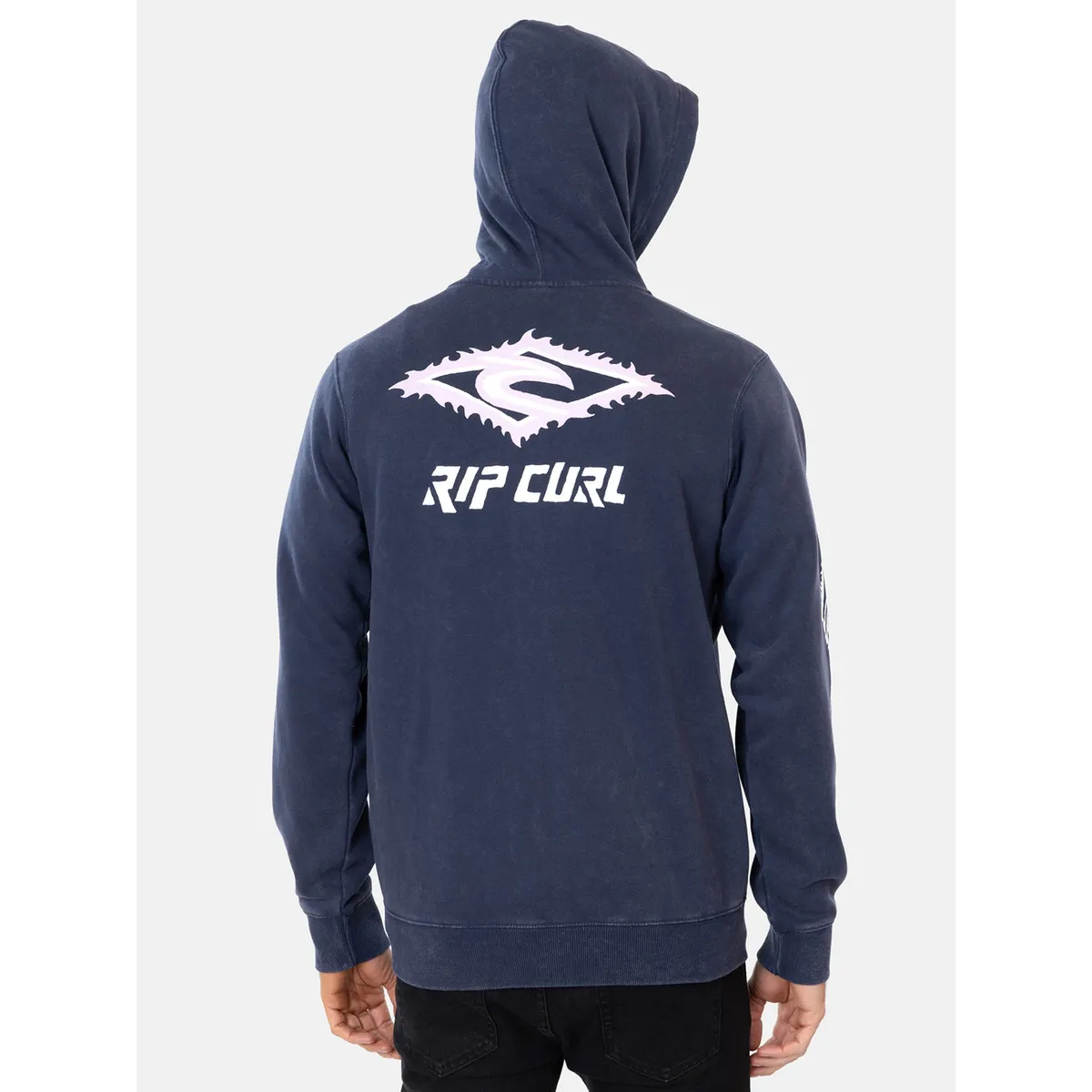 RIP CURL - Polera Fullzipper Algodón Hombre Rip Curl