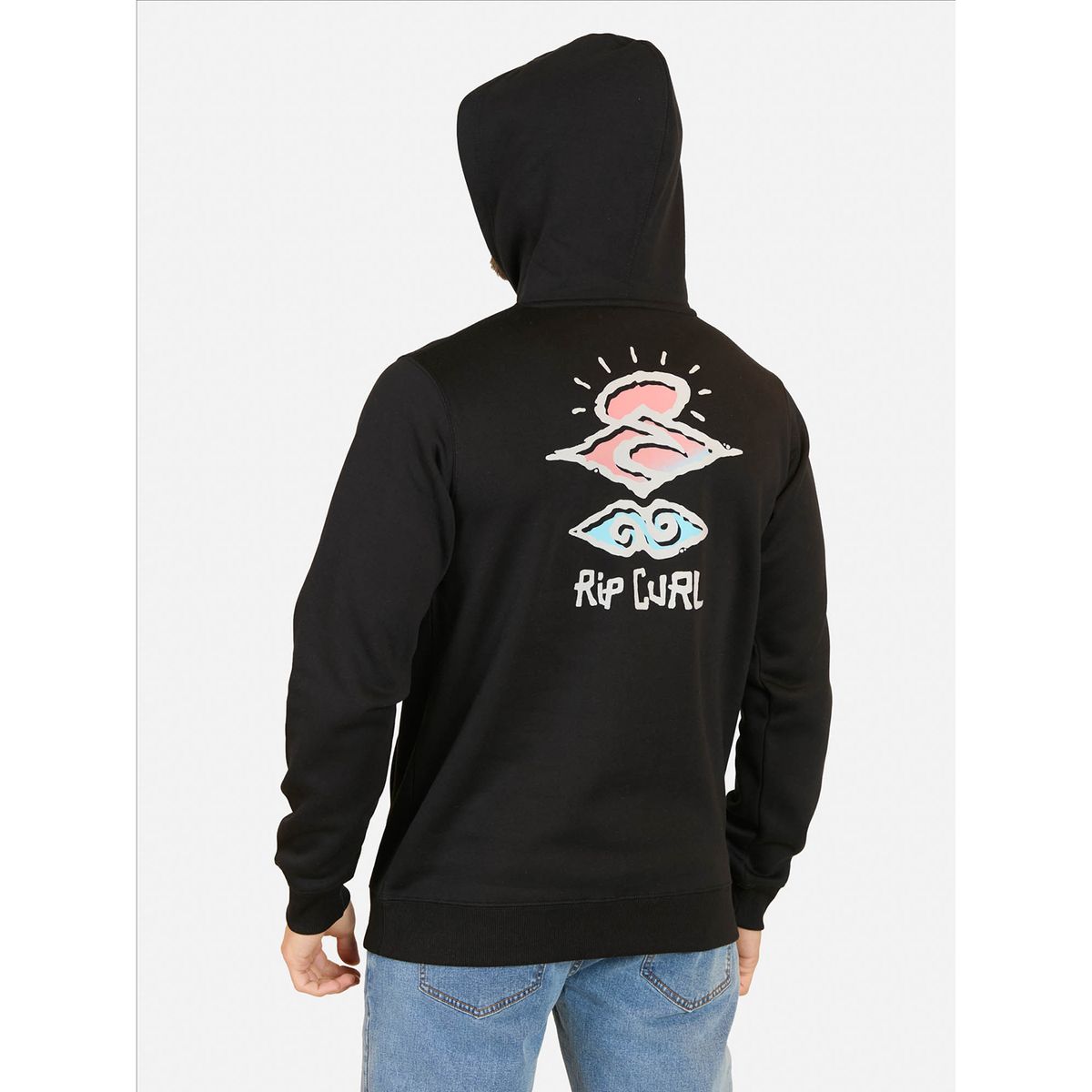 RIP CURL - Polera Canguro Algodón Hombre Rip Curl