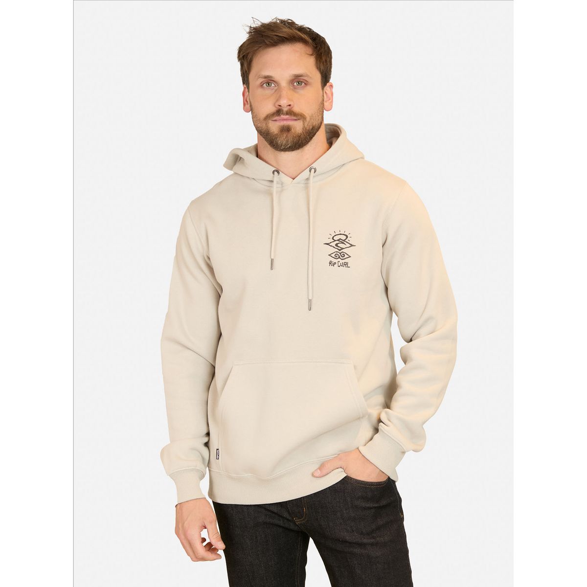 RIP CURL - Polera Canguro Algodón Hombre Rip Curl