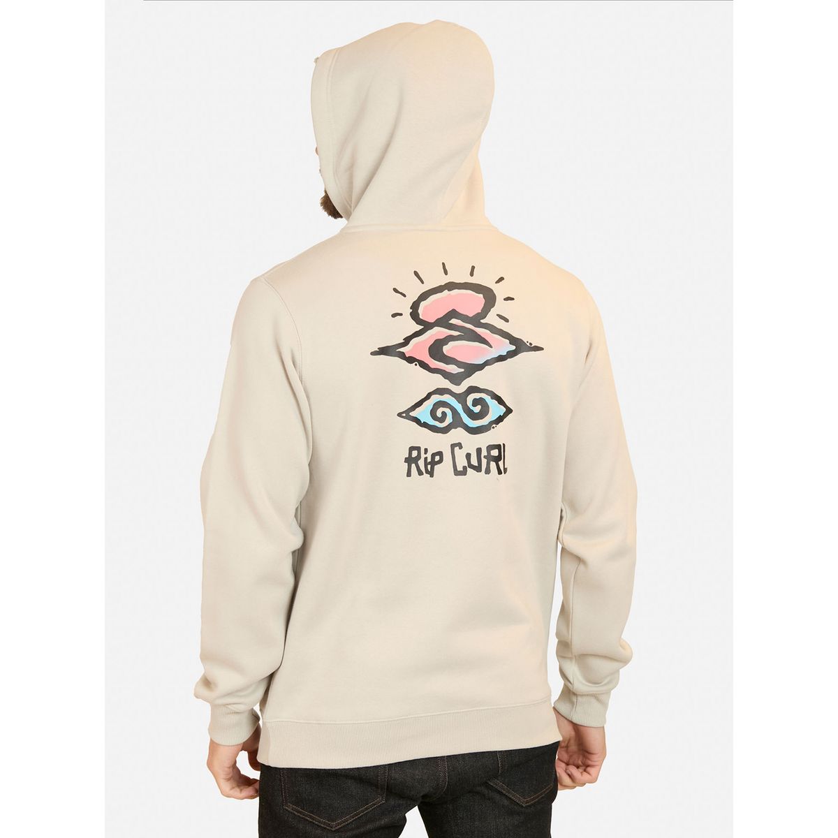 RIP CURL - Polera Canguro Algodón Hombre Rip Curl