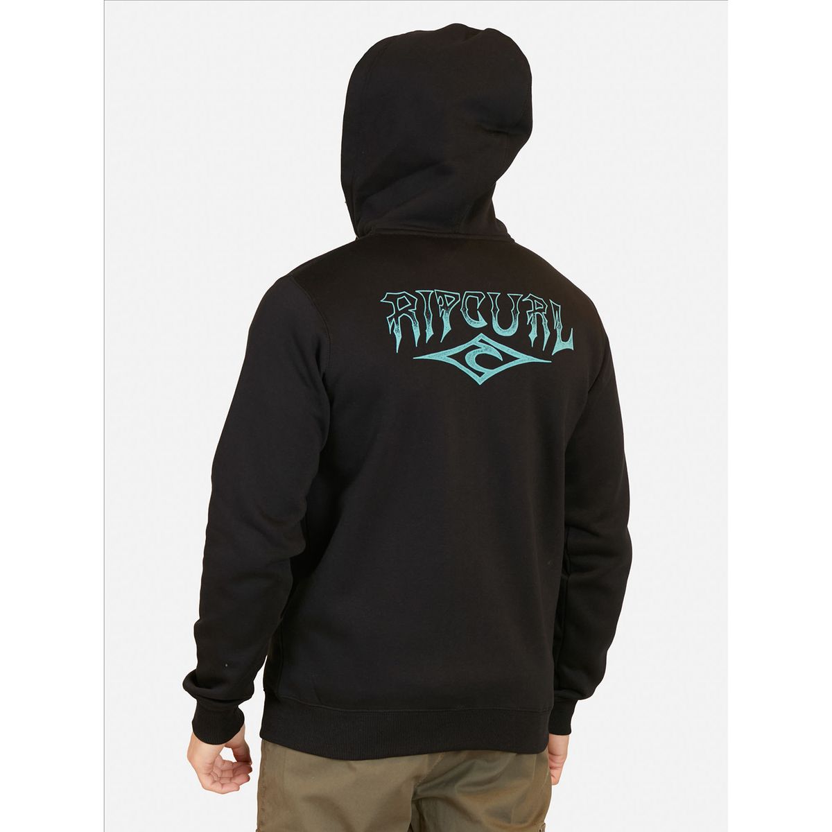 RIP CURL - Polera Fullzipper Algodón Hombre Rip Curl