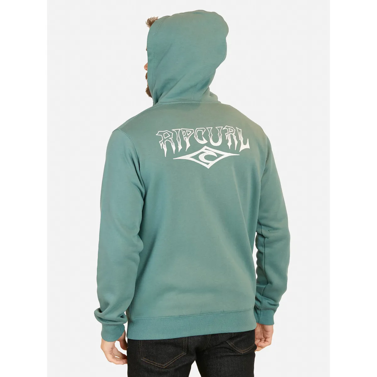 RIP CURL - Polera Fullzipper Algodón Hombre Rip Curl