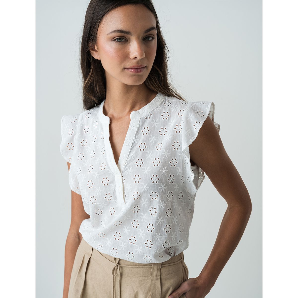 NAF NAF - Blusa Casual Mujer Naf Naf