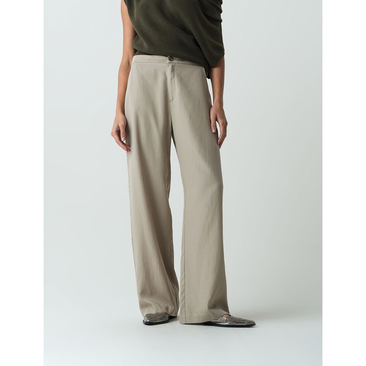 NAF NAF - Pantalón Casual Mujer Naf Naf