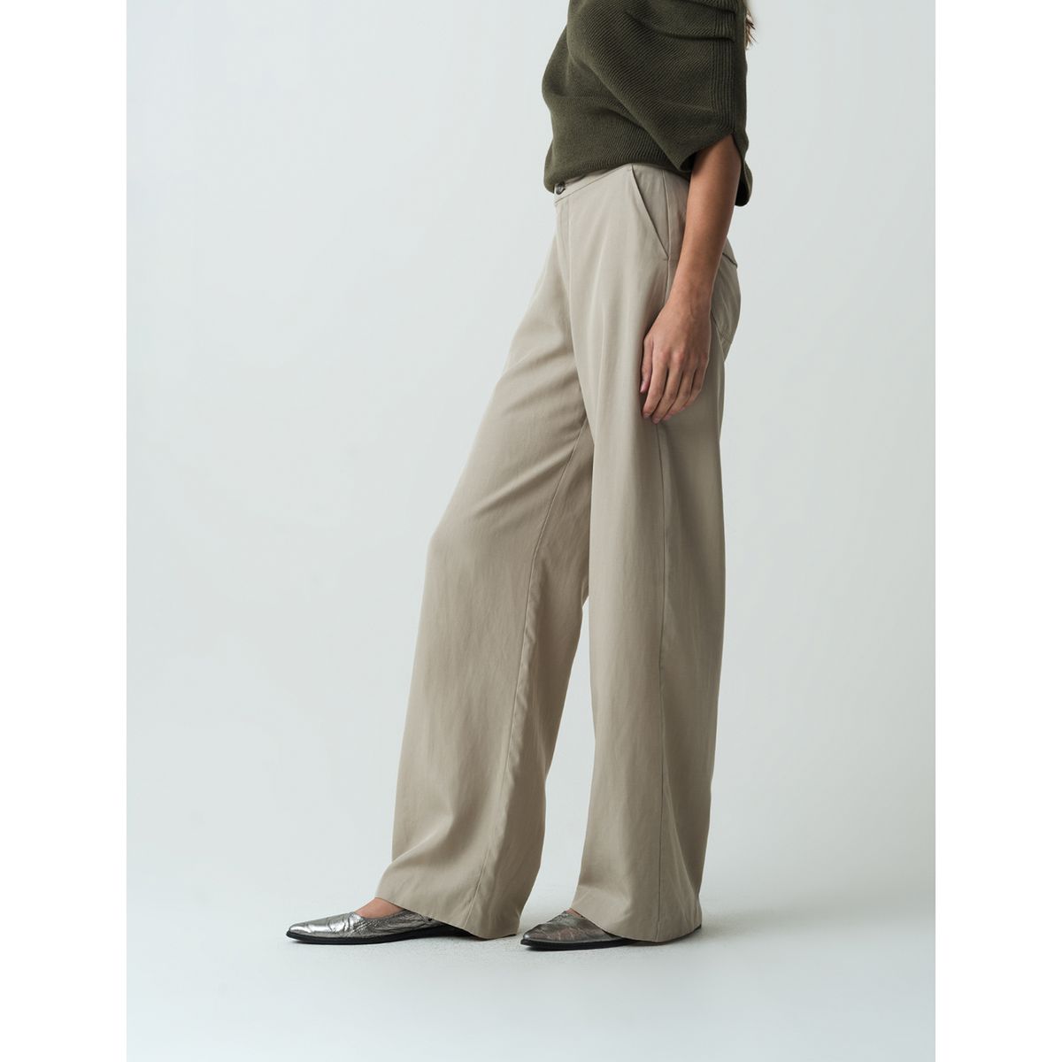 NAF NAF - Pantalón Casual Mujer Naf Naf