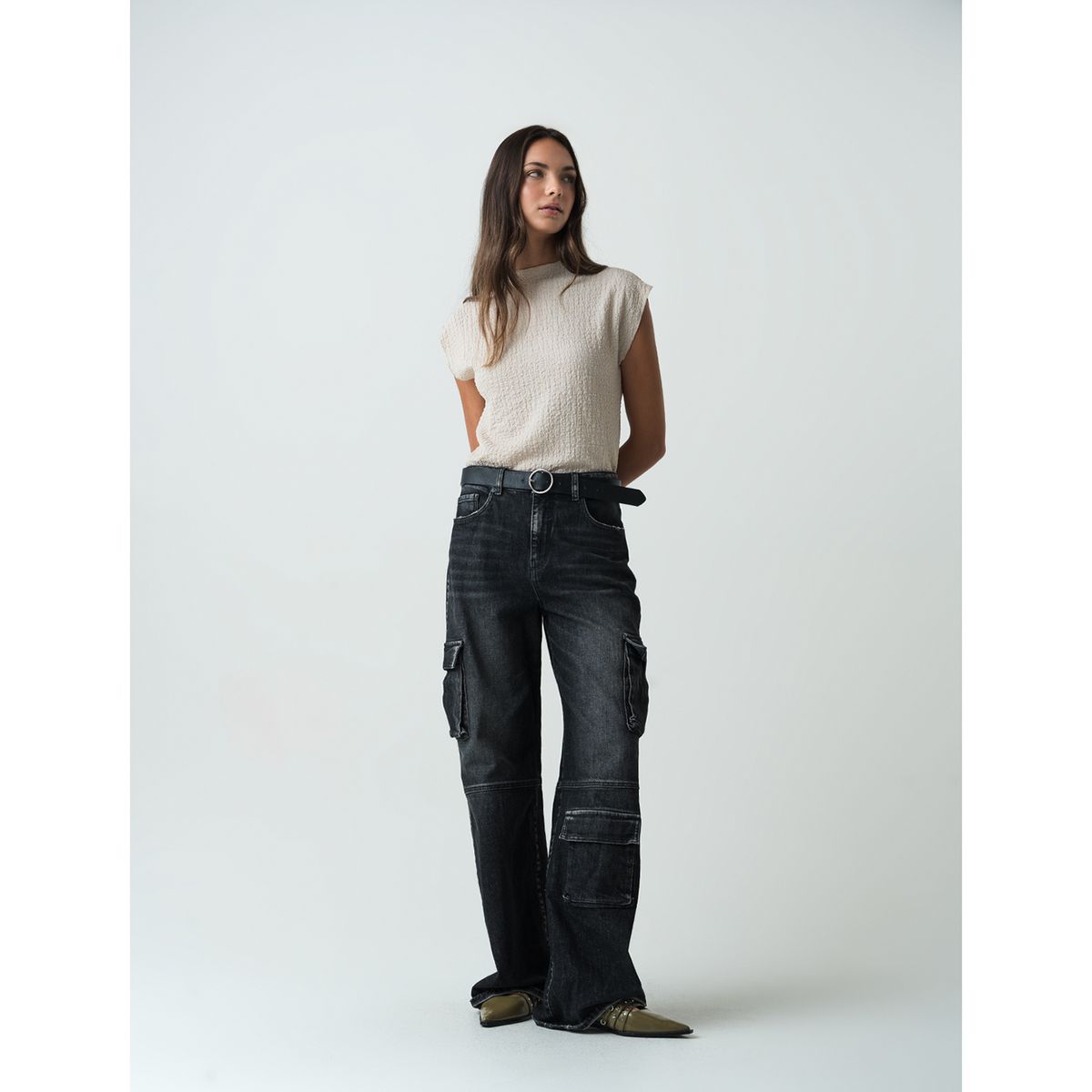 NAF NAF - Polo Casual Mujer Naf Naf