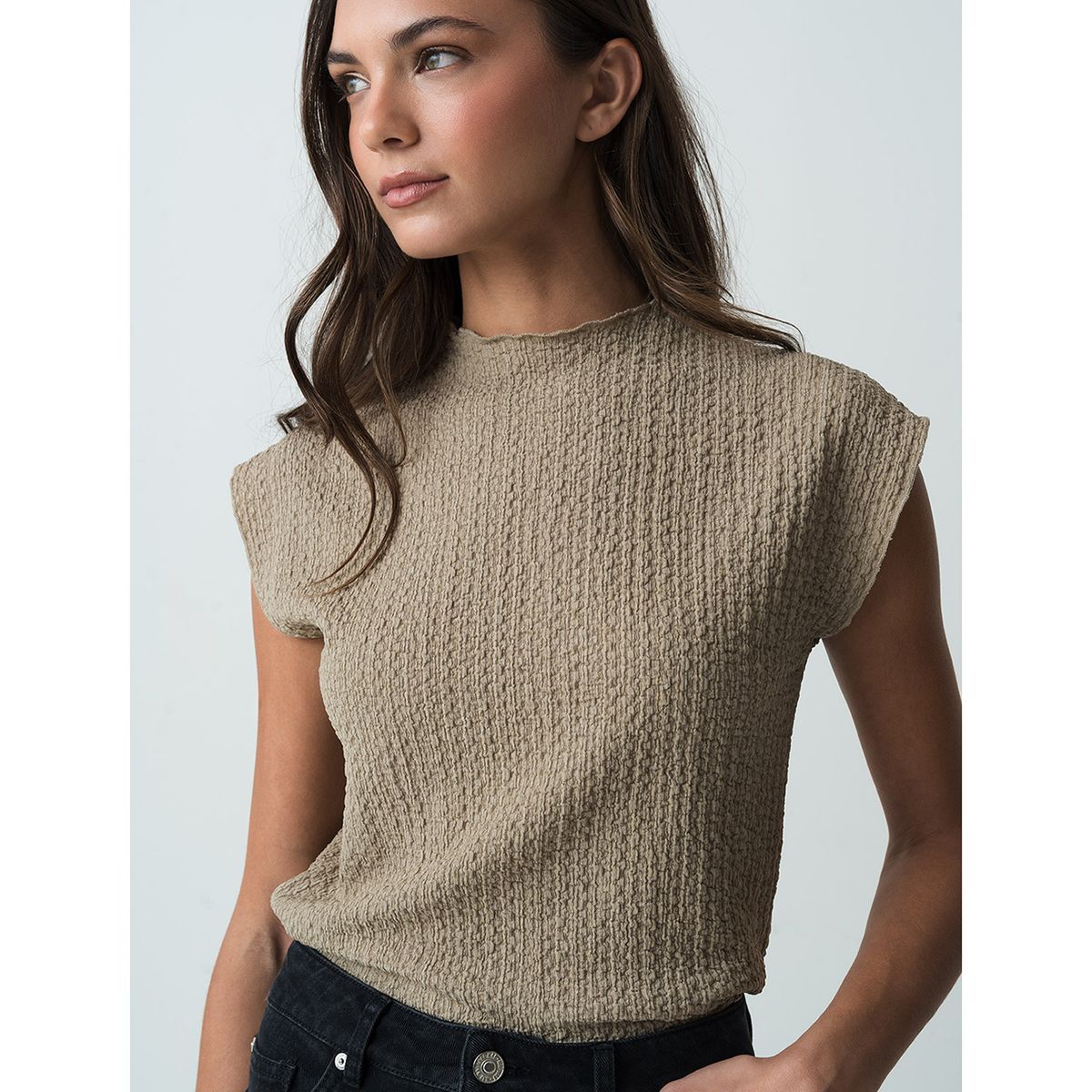 NAF NAF - Polo Casual Mujer Naf Naf