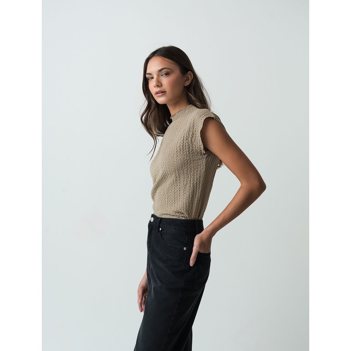 NAF NAF - Polo Casual Mujer Naf Naf