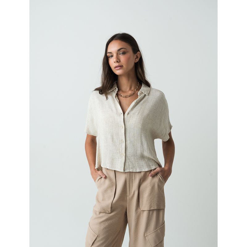 NAF NAF - Blusa Casual Mujer Naf Naf