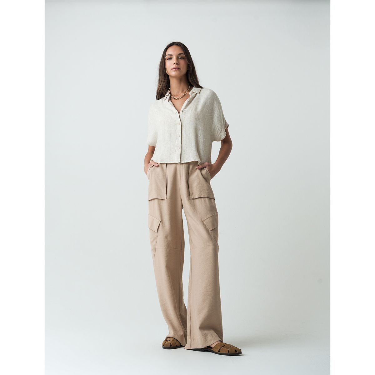 NAF NAF - Blusa Casual Mujer Naf Naf