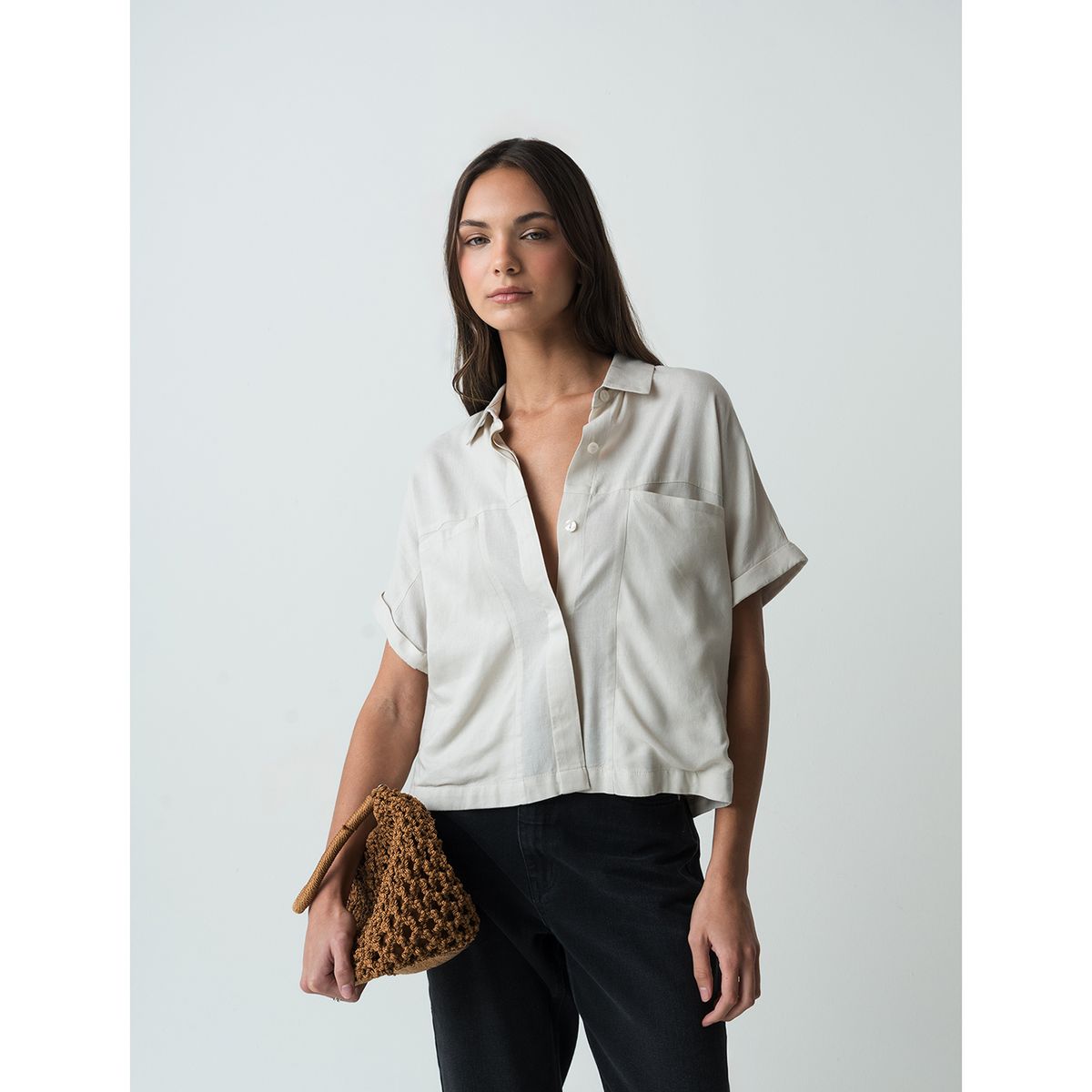 NAF NAF - Blusa Casual Mujer Naf Naf